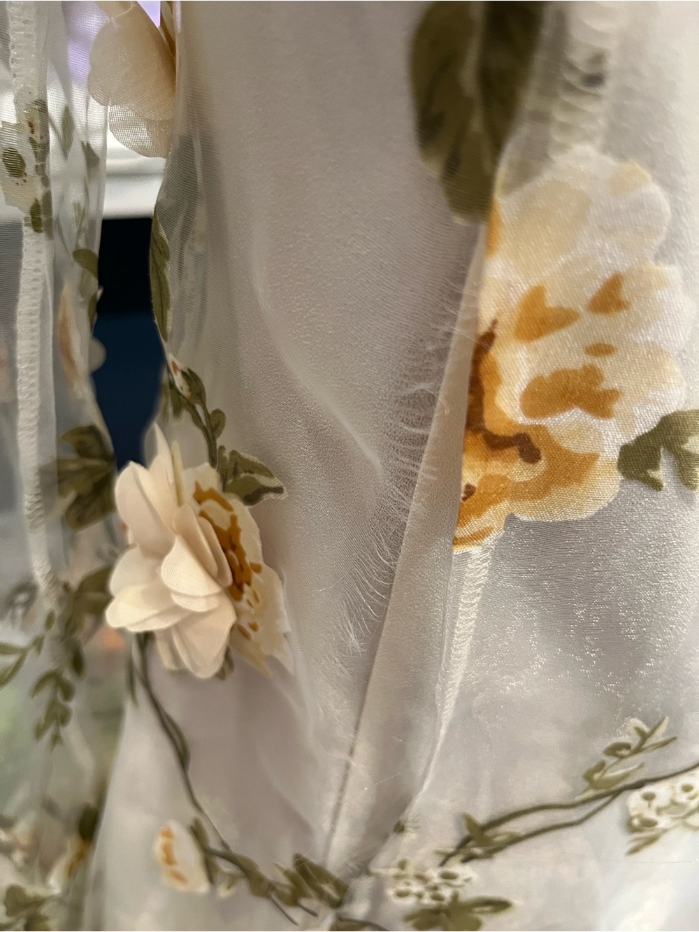 NWOT Sugar Thrillz Floral Embroidered Mini Dress - Picture 7 of 7